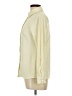 NY Collection Polka Dots Yellow Long Sleeve Blouse Size L - photo 5