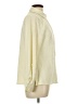 NY Collection Polka Dots Yellow Long Sleeve Blouse Size L - photo 4
