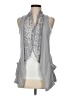 Bongo 100% Polyester Silver Sleeveless Blouse Size M - photo 1