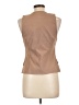 Zara 100% Polyester Tan Vest Size L - photo 2