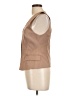 Zara 100% Polyester Tan Vest Size L - photo 5