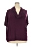 Apt. 9 Burgundy Poncho Size 3X - photo 1