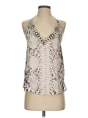 Haute Hippie Sleeveless Silk Top (view 1)