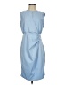 Unbranded 100% Polyester Solid Blue Casual Dress Size S - photo 1