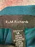 R&M Richards Solid Teal Jumpsuit Size 14 - photo 4