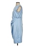 Unbranded 100% Polyester Solid Blue Casual Dress Size S - photo 5