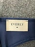 Everly 100% Polyester Solid Blue Casual Dress Size XS - photo 6