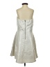 Express Metallic Silver Cocktail Dress Size 8 - photo 2