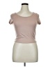 Shein Tan Short Sleeve T-Shirt Size XL - photo 1