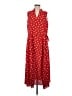 Anne Klein 100% Polyester Hearts Red Casual Dress Size S - photo 1