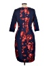Sangria Blue Cocktail Dress Size 12 - photo 2
