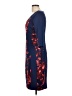 Sangria Blue Cocktail Dress Size 12 - photo 5