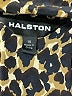 Halston Animal Print Gold Short Sleeve Blouse Size 14 - photo 7