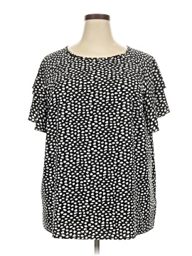 Shein Curve Short Sleeve Blouse