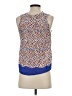 Maeve 100% Rayon Blue Sleeveless Blouse Size 2 - photo 2
