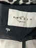 Sandro 100% Cotton Animal Print Black Raincoat Size Sm (1) - photo 6