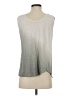 Ecru Gray Sleeveless T-Shirt Size XS - photo 2