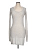 Splendid Silver Long Sleeve T-Shirt Size L - photo 1