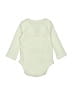 First Impressions Yellow Long Sleeve Onesie Size 0-3 mo - photo 2
