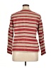 Lafayette 148 New York Stripes Red Jacket Size XL - photo 2