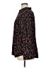 Chaps 100% Cotton Floral Black Long Sleeve Button-Down Shirt Size 1X - photo 5