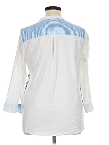 Foxcroft 3/4 Sleeve Blouse (view 2)