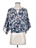 Sienna Sky Blue 3/4 Sleeve Blouse Size XS - photo 1