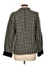 Talbots Houndstooth Black Wool Coat Size L - photo 2