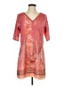 Unbranded Paisley Pink Casual Dress Size L - photo 1