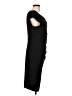 Miusol Solid Black Cocktail Dress Size L - photo 4