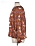 Pinch 100% Polyester Brown Long Sleeve Blouse Size XL - photo 5