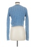 Bershka Blue Pullover Sweater Size M - photo 2