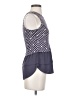 Ann Taylor LOFT 100% Polyester Blue Sleeveless Blouse Size XS - photo 4