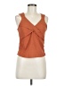 LoveRiche Orange Sleeveless Blouse Size M - photo 1