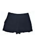 Unica Solid Blue Black Skort Size M - photo 2