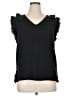 Bibi 100% Cotton Black Sleeveless Blouse Size XL - photo 1