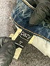 DAZY Chevron-herringbone Blue Jeans Size XL - photo 7