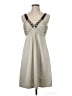 BCBGMAXAZRIA 100% Polyester Gray Cocktail Dress Size 8 - photo 1