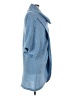 Coco + Carmen 100% Polyester Blue Poncho One size - photo 4
