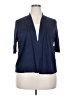 JM Collection Blue Cardigan Size 2X - photo 1