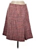 Neiman Marcus Tweed Burgundy Casual Skirt Size 8 - photo 1