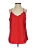 J.Crew Factory Store 100% Polyester Red Tank Top Size 00 - photo 1