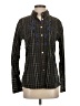 3J Workshop 100% Cotton Black Long Sleeve Button-Down Shirt Size S - photo 1