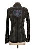 3J Workshop 100% Cotton Black Long Sleeve Button-Down Shirt Size S - photo 2