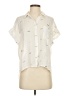 Rails Stars Ivory Short Sleeve Blouse Size XS - photo 1
