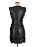 Zara 100% Polyurethane Black Cocktail Dress Size M - photo 2