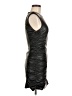 Zara 100% Polyurethane Black Cocktail Dress Size M - photo 4