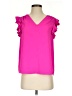 Amanda Uprichard 100% Polyester Pink Sleeveless Blouse Size S - photo 1