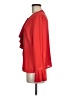 Eva Longoria 100% Polyester Red Long Sleeve Blouse Size M - photo 5