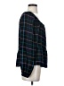 Ann Taylor LOFT Blue Long Sleeve Blouse Size S - photo 4